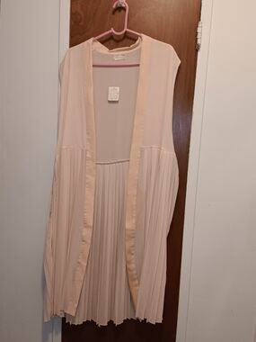 Free People Blush Pink Layering Duster